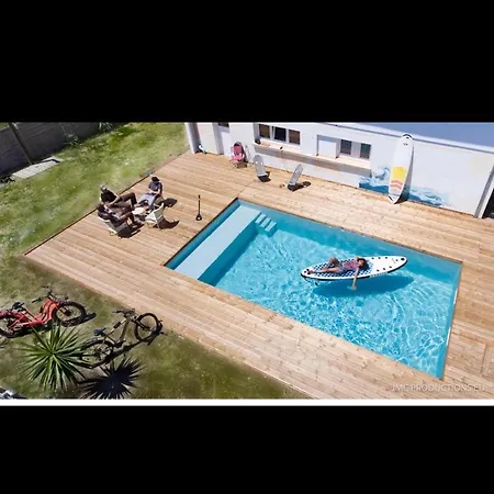 Sewa Surf House 10min De Capbreton Hossegor Penzion *